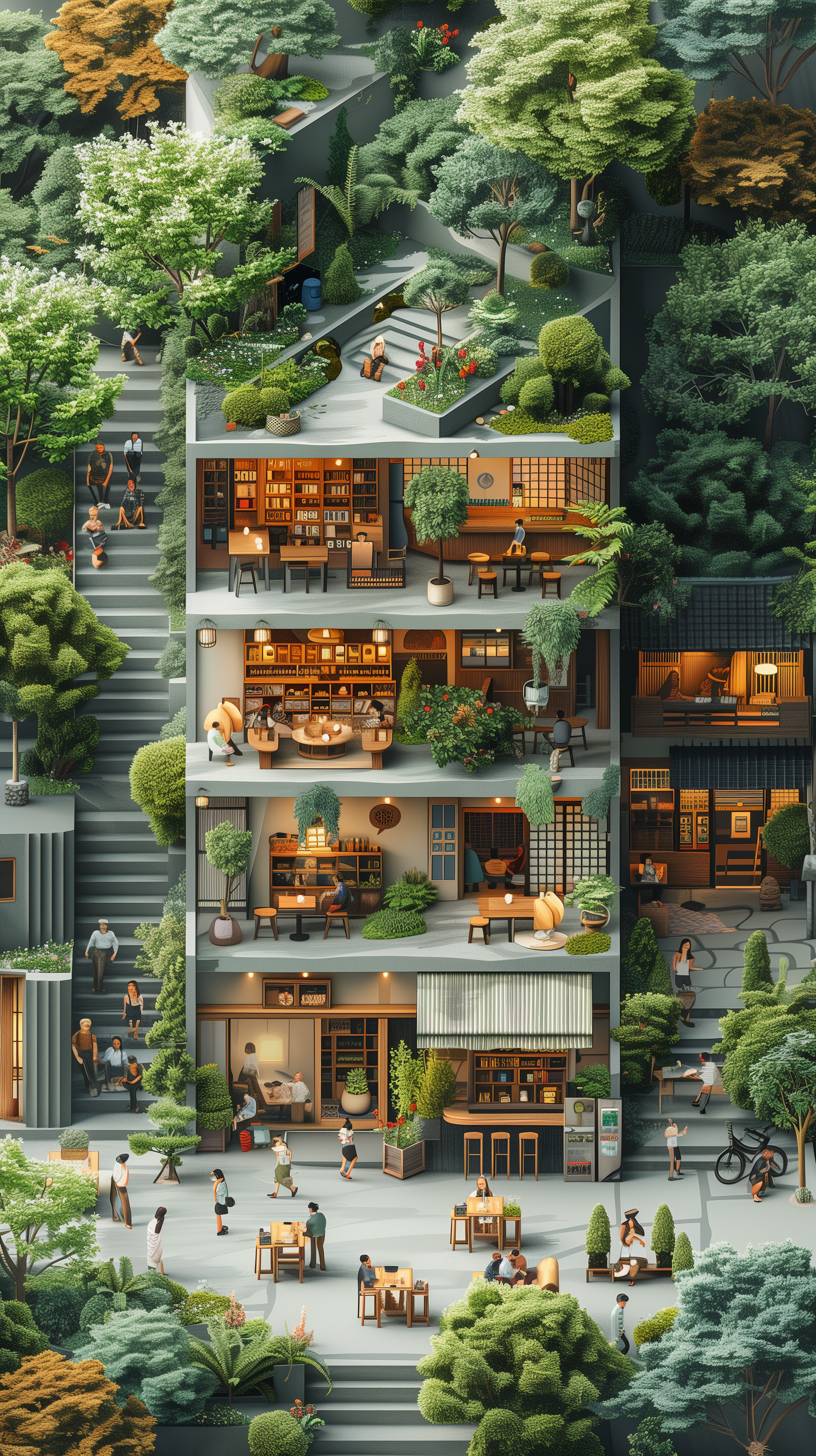 AI generated: Midjourney prompt: isometric illustrations, 3D clay style, hand-craft... (Midjourney - 3d Renders)