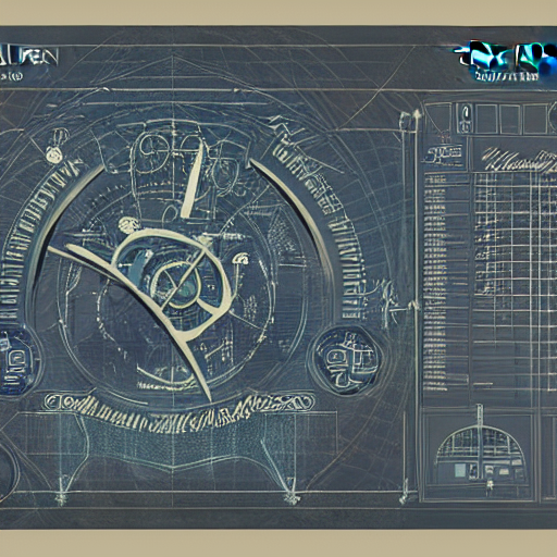 Time Machine Backdraft Design Stable Diffusion prompt: time machine blueprint, concept ...