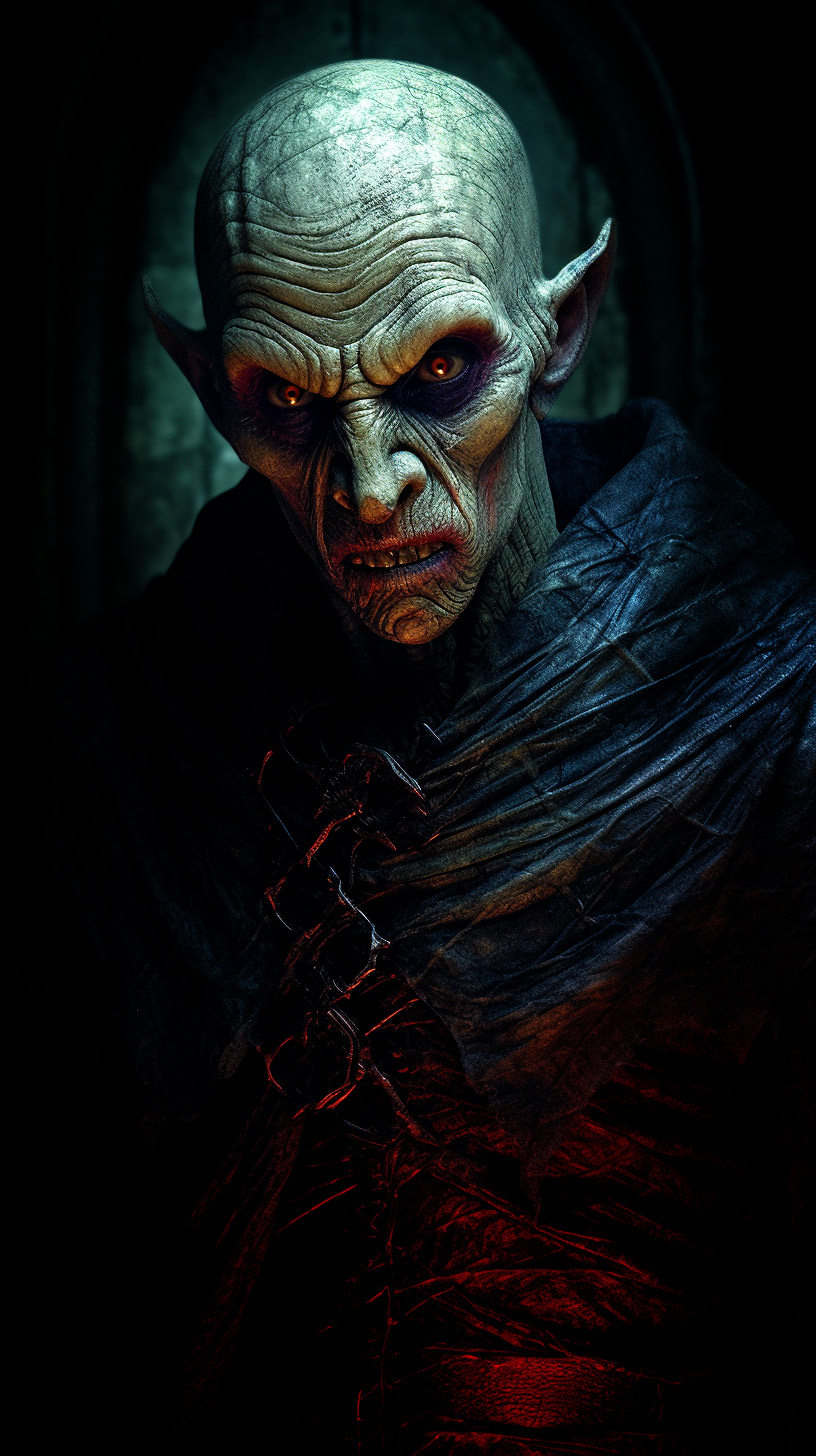AI generated: The Strigoi Chronicles: Damian (Midjourney - Character Design)