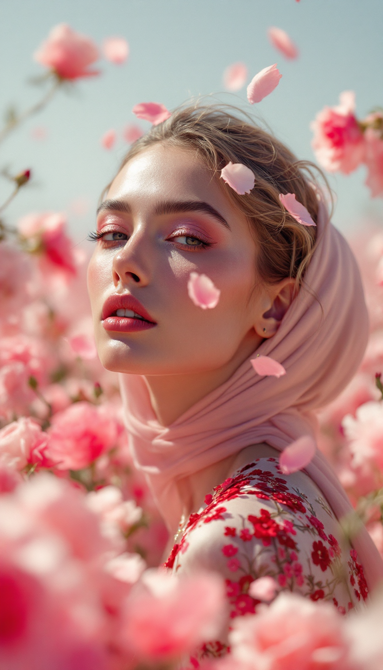 FLUX prompt: high summer fashion editorial by will davidson in ... - FLUX