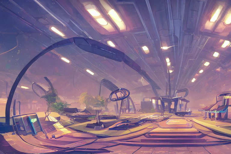Stable Diffusion prompt: stylized concept art, solar punk...