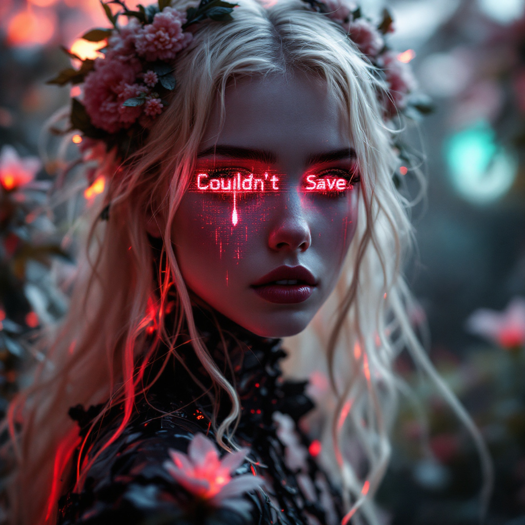 صورة مولدة بالذكاء الاصطناعي: FLUX prompt: Ultra sharp photography of a centre focused Blonde... (نموذج FLUX - فن مفاهيمي)