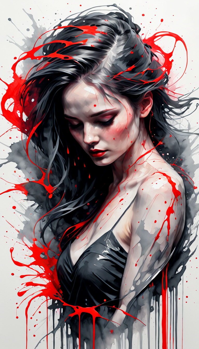 Stable Diffusion prompt: An artistic portrait of a woman ...