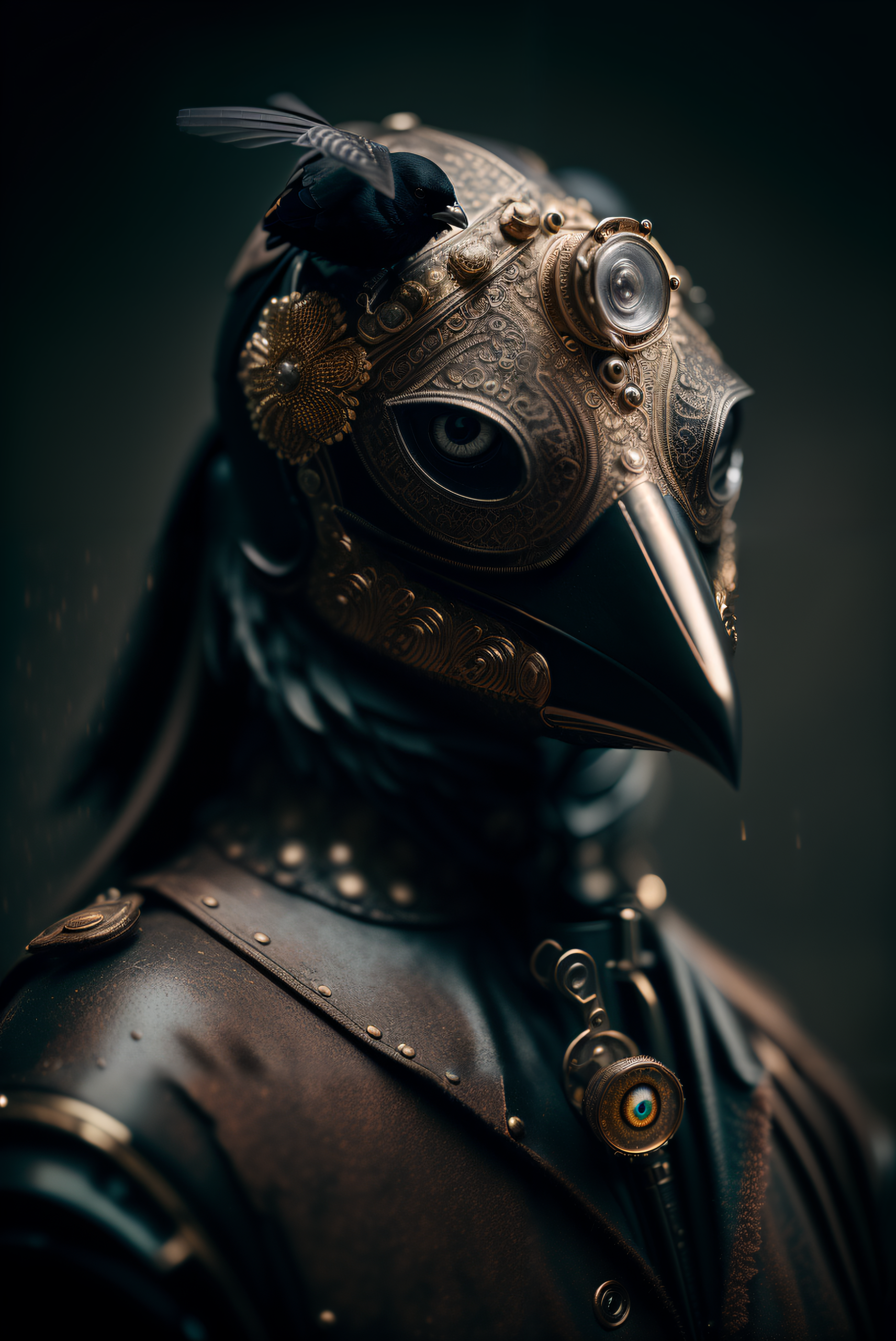 Stable Diffusion prompt: steampunk metal anthropomorphic ...