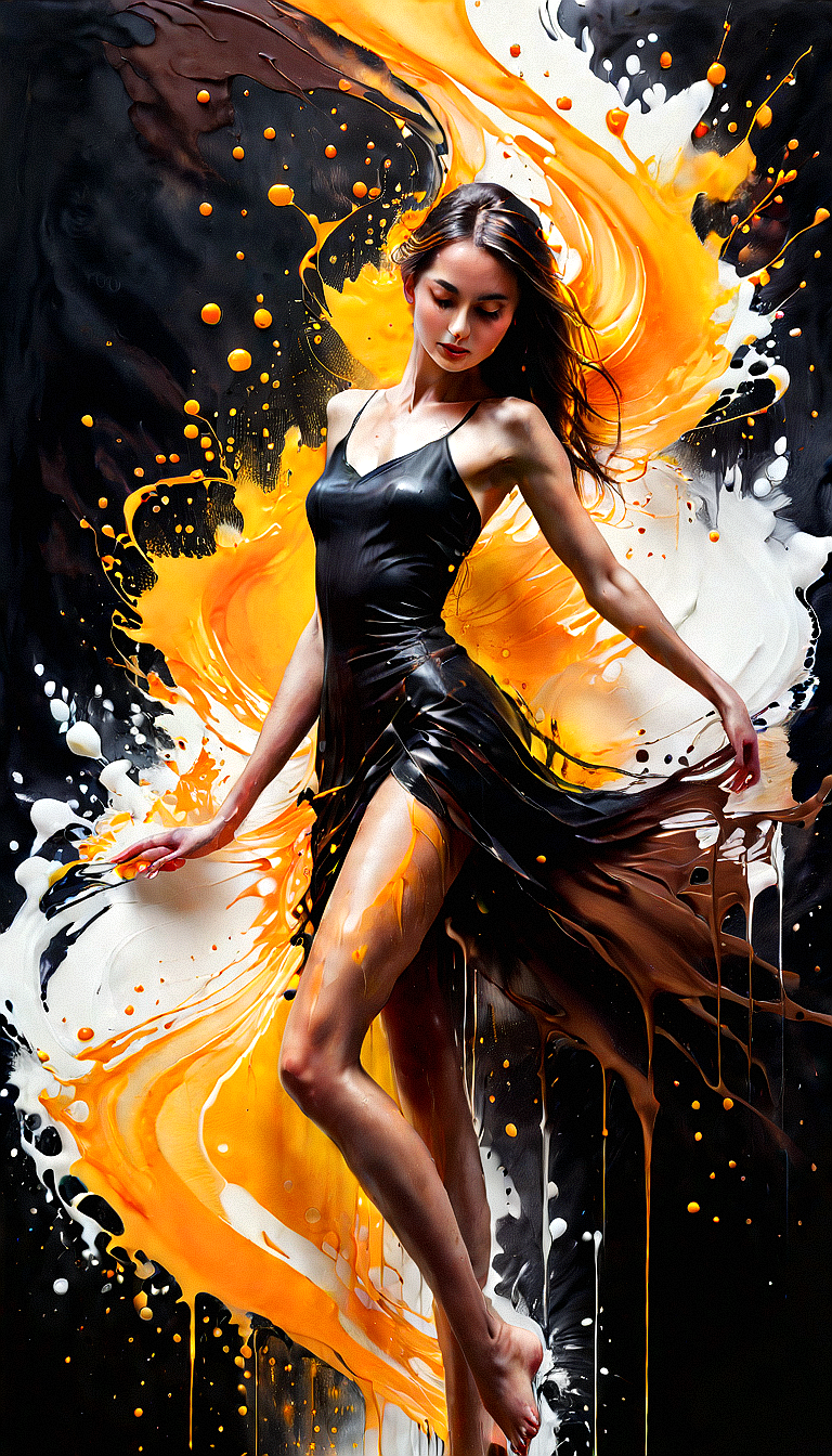 Stable Diffusion prompt: An painting of beautiful woman i...