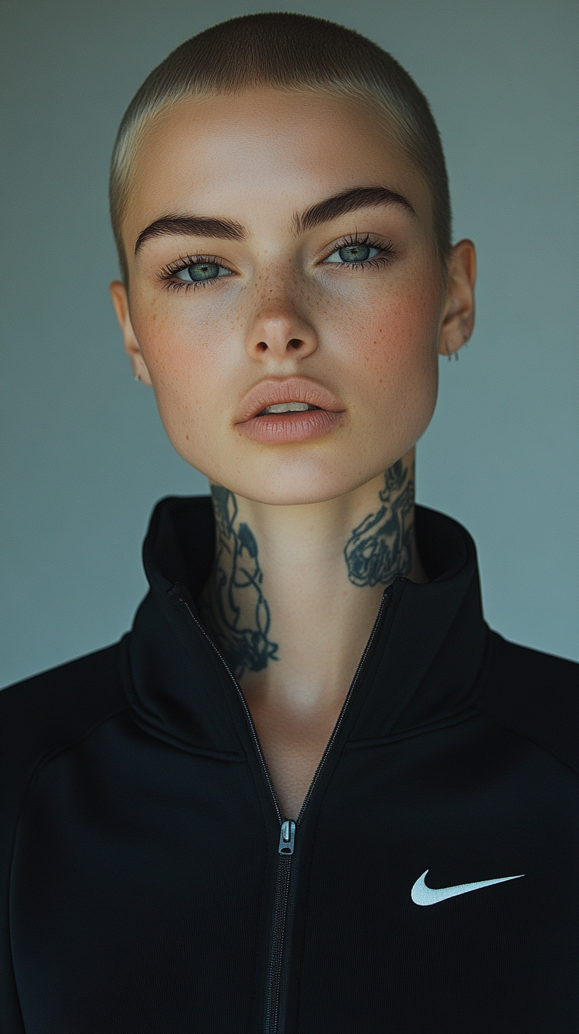 AI generated: Midjourney prompt: Symetrical ultra Closeup of a dope faced tattoed m... (Midjourney - Portraits)