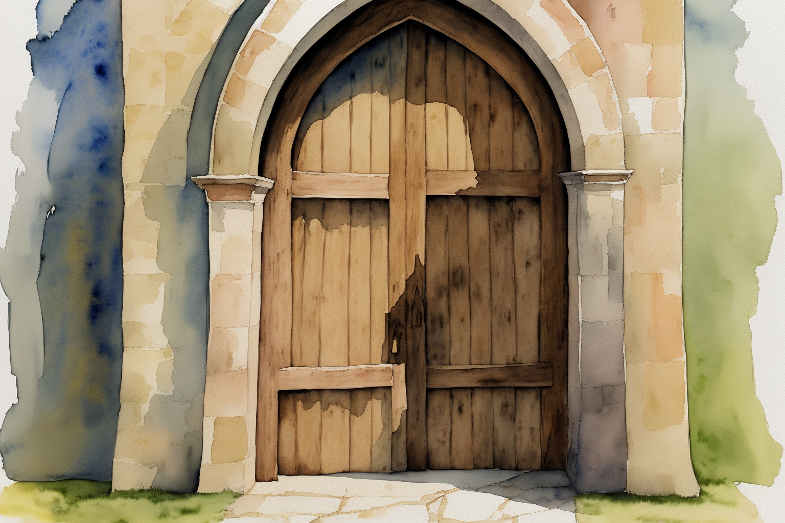 صورة مولدة بالذكاء الاصطناعي: Lets do some watercolor paintings! (نموذج Stable Diffusion - مناظر طبيعية)