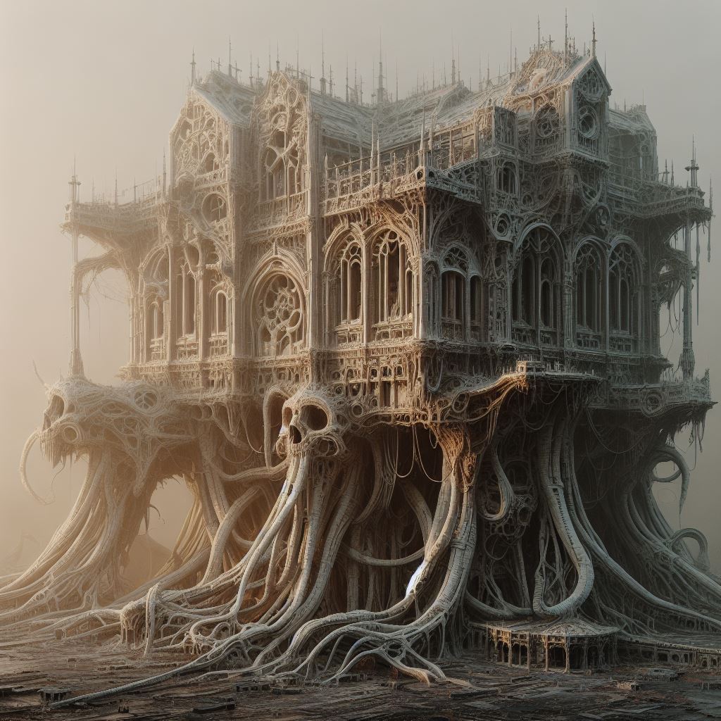 DALL·E prompt: in a world inspired by the architecture and design... - DALL·E