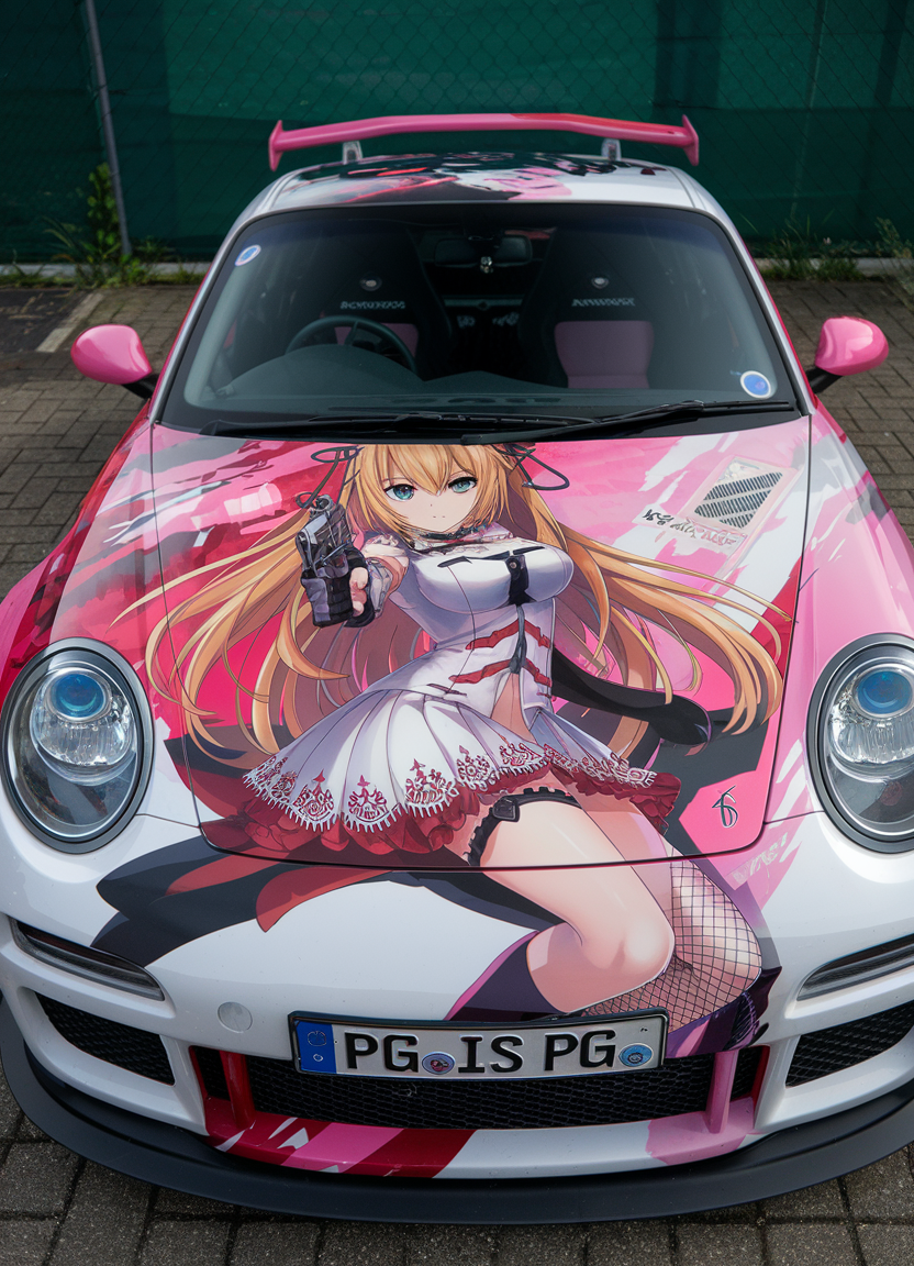 صورة مولدة بالذكاء الاصطناعي: Itasha Ideas (نموذج Stable Diffusion - تصوير فوتوغرافي)
