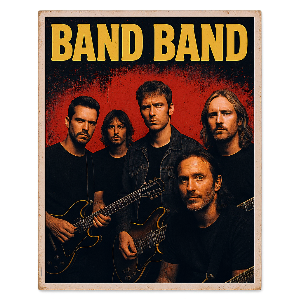 AI Band Poster Generator