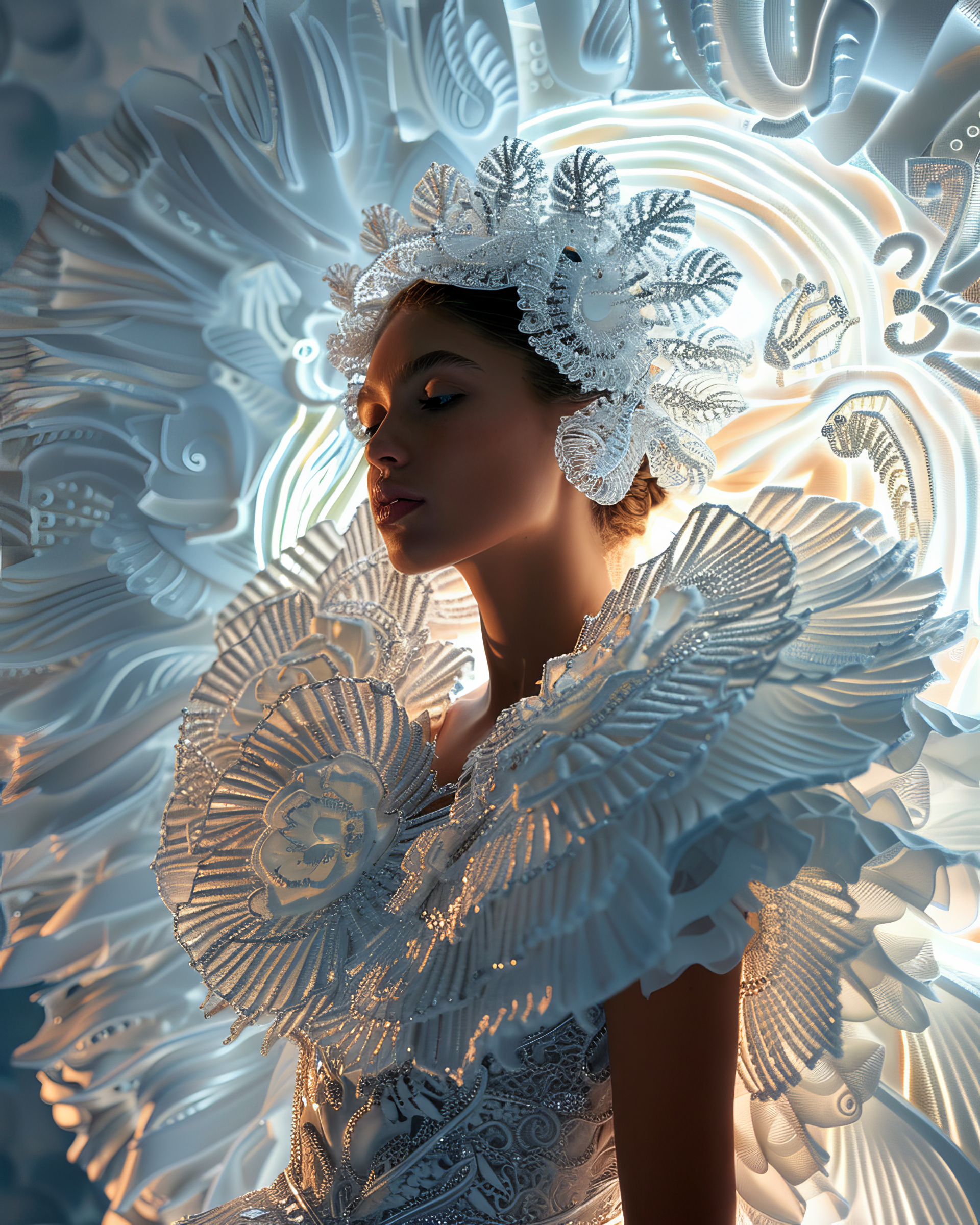 AI generated: Studio Blue (Midjourney - Fashion)