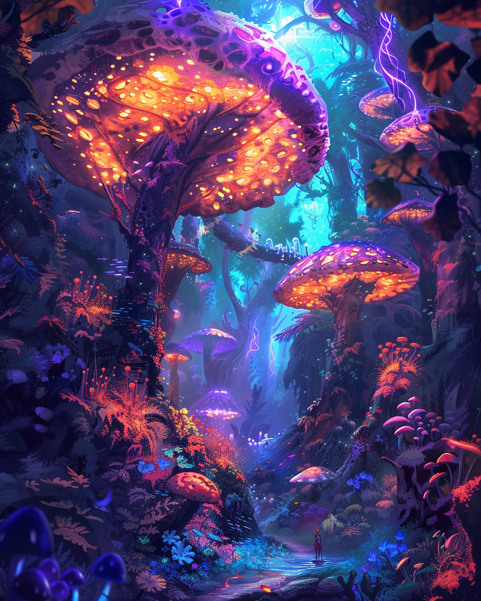 AI generated: Midjourney prompt: first person point of view, emerging from a portal... (Midjourney - Concept Art)