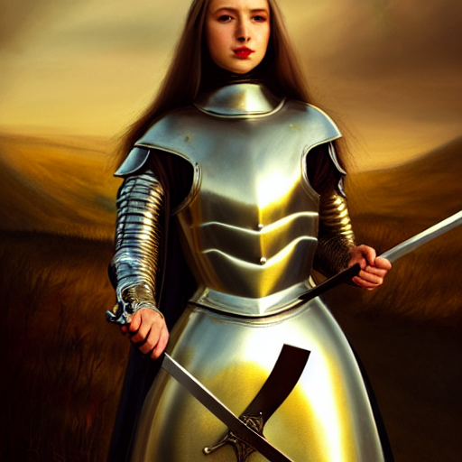 Stable Diffusion prompt: oil painting, 1girl, medieval ar...