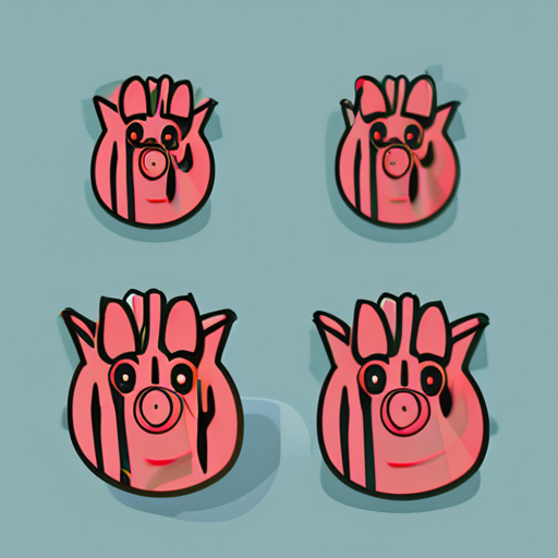 Stable Diffusion prompt: flat hedgehog logo, flat, vector...