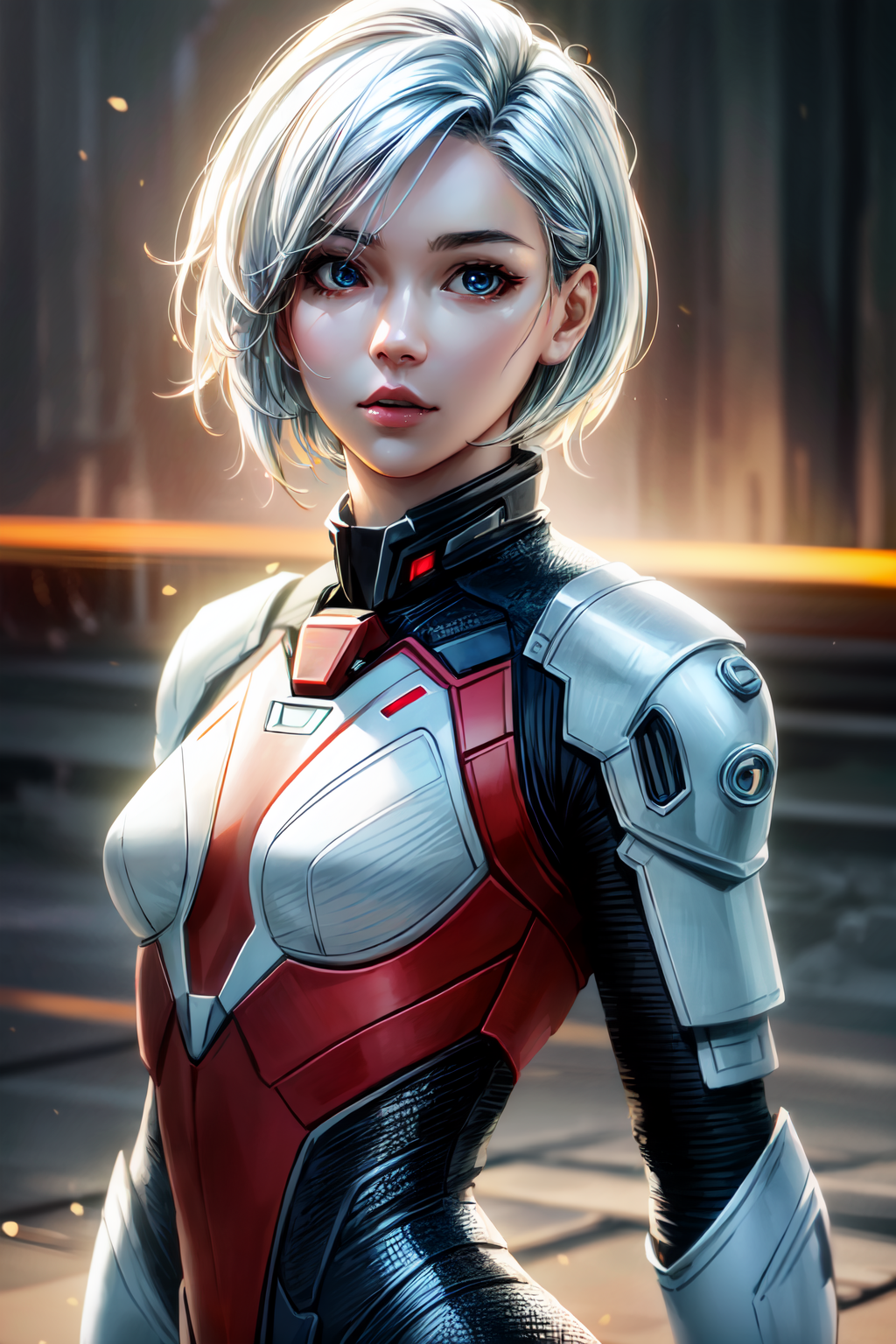 Kenshi prompt: (1girl, full body), action scene, dynamic pose, Be... - Kenshi