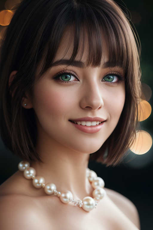 AI generated: Green eyes. (Stable Diffusion - Portraits)