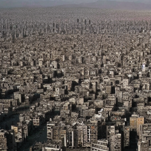 Stable Diffusion prompt: tehran city in iran after ten y...