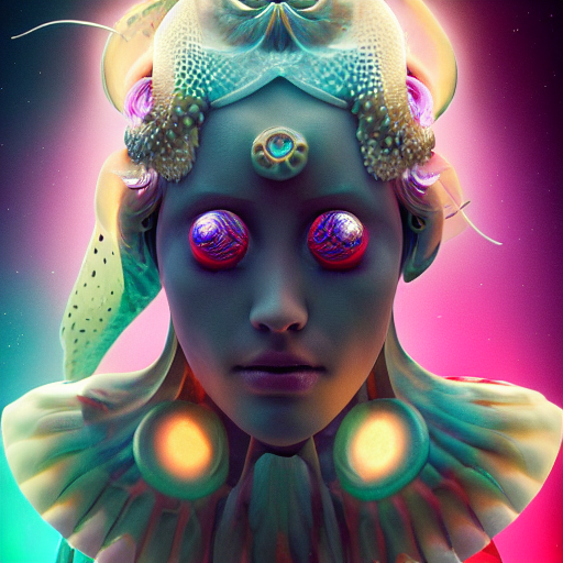 Stable Diffusion prompt: goddess close-up portrait ribcag...