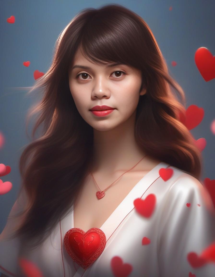 Stable Diffusion prompt: The personification of the valentines day holiday ... - Stable Diffusion