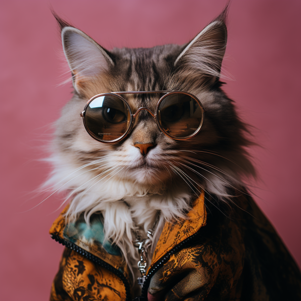 AI generated: Amazing animals Fashion Photoshoot (Midjourney - Portraits)