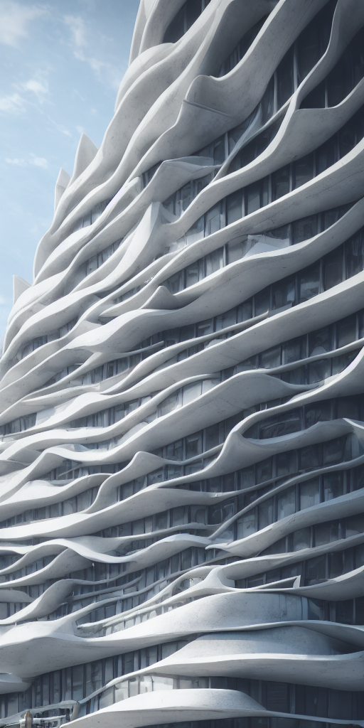 Stable Diffusion prompt: modern architecture, modern desi...