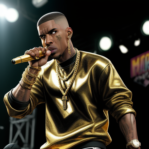 DreamShaper prompt: comic book hero, hip hop, African Ame...