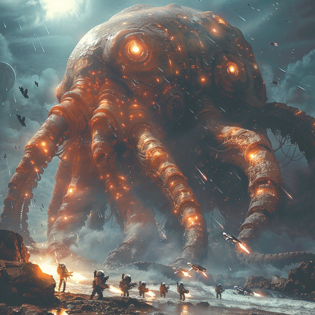 AI generated: Its the end of the world as we know it.. (Midjourney - Concept Art)