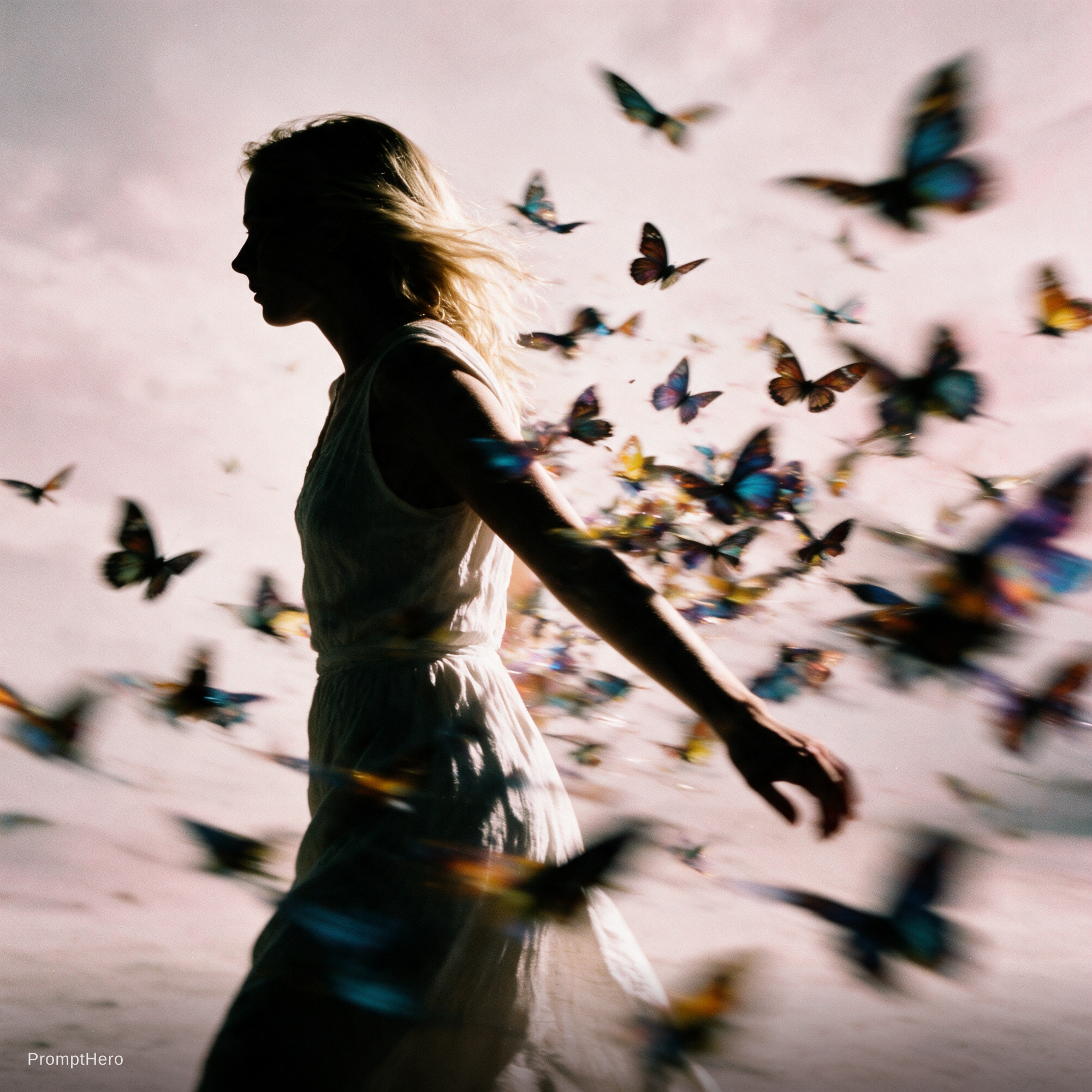 AI generated: Seedream 5 prompt: High-contrast colorful saturated cinematic image o... (Seedream 5 - Portraits)