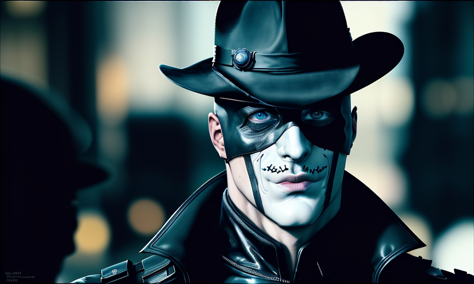 Highly Disturbed Rorschach DreamShaper prompt: ,Rorschach characterfrom the watchmen...