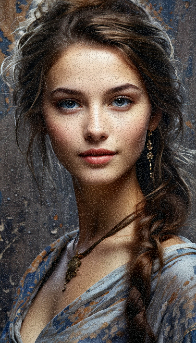 Stable Diffusion prompt: a detailed portrait of a young ...