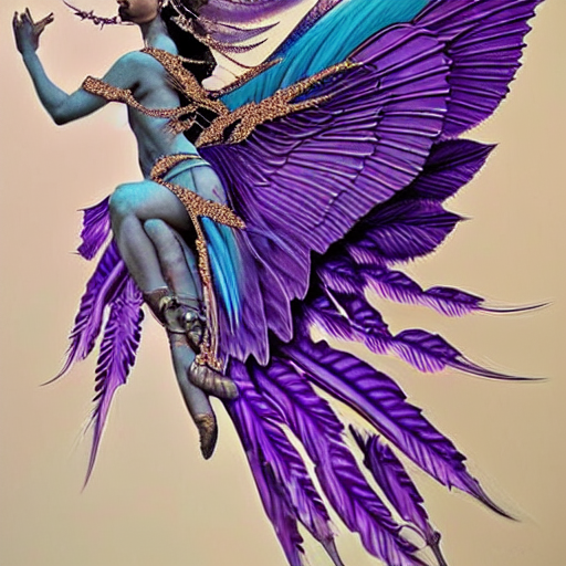Stable Diffusion prompt: strybk, purple, surreal hybrid o...