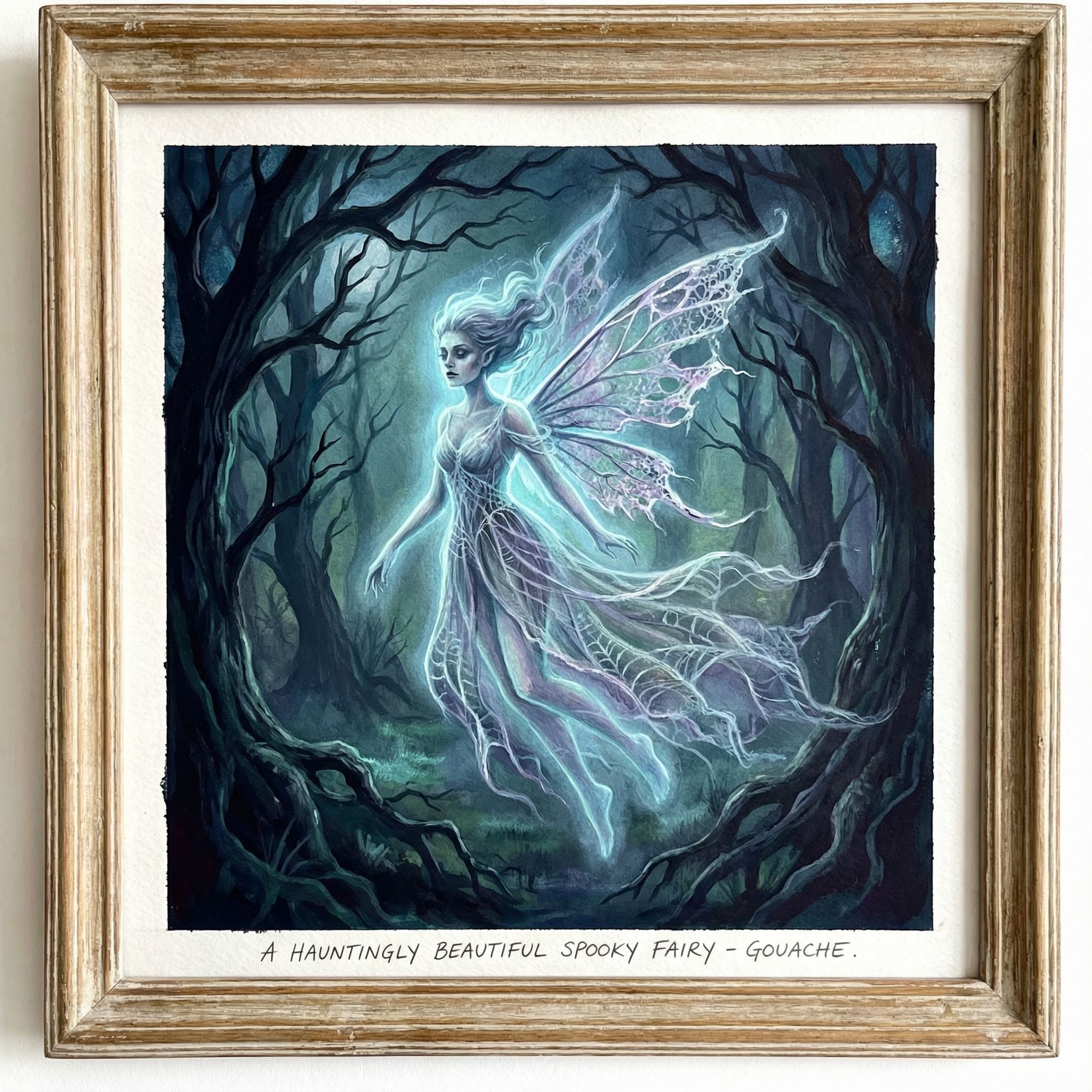 Nano Banana prompt: A hauntingly beautiful, hyper-realist...