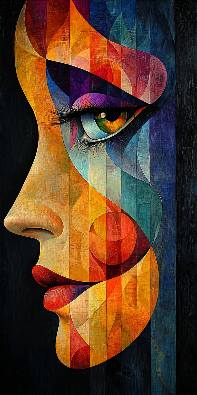 صورة مولدة بالذكاء الاصطناعي: Midjourney prompt: simplistic wonder, surrealism, in the style of abs... (نموذج Midjourney - فن مفاهيمي)