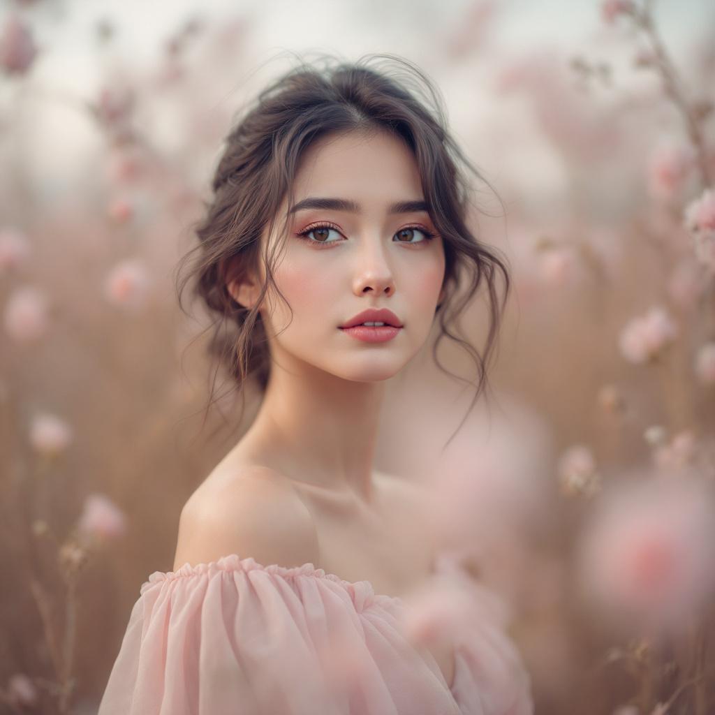 FLUX Prompt Soft Focus Portrait Capture A Soft Focus Por 