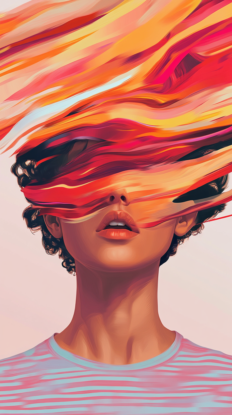 AI generated: Vivid Portrait (Midjourney - Portraits)