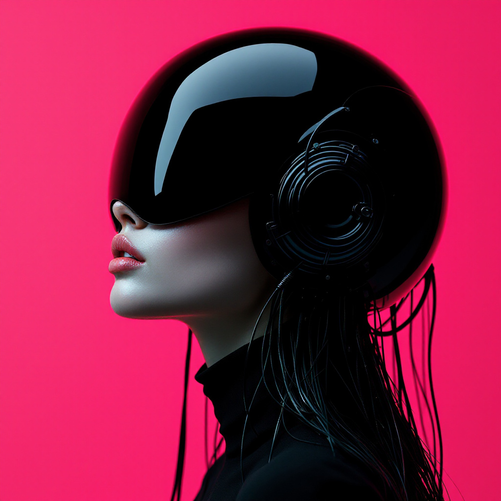 FLUX prompt: photography, portrait of contrast, profile silhoue... - FLUX