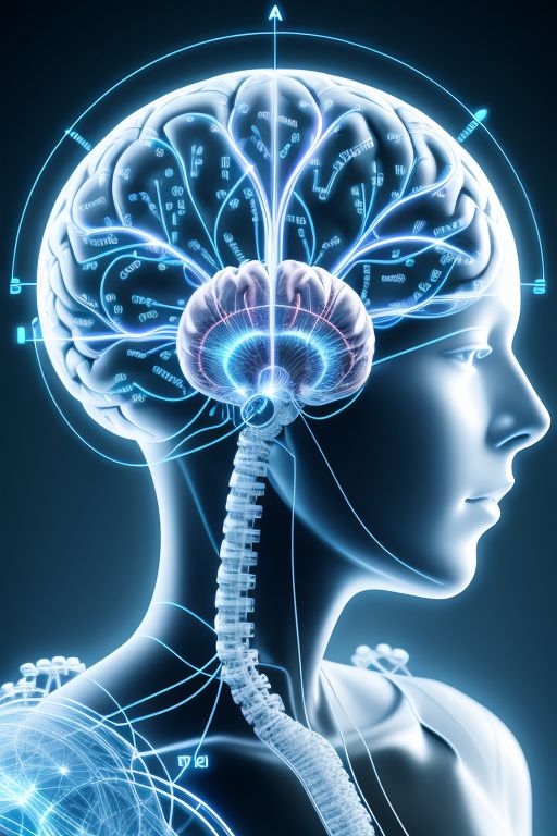 صورة مولدة بالذكاء الاصطناعي: Direct Neural Interface (نموذج Stable Diffusion - Logo Icon Design)