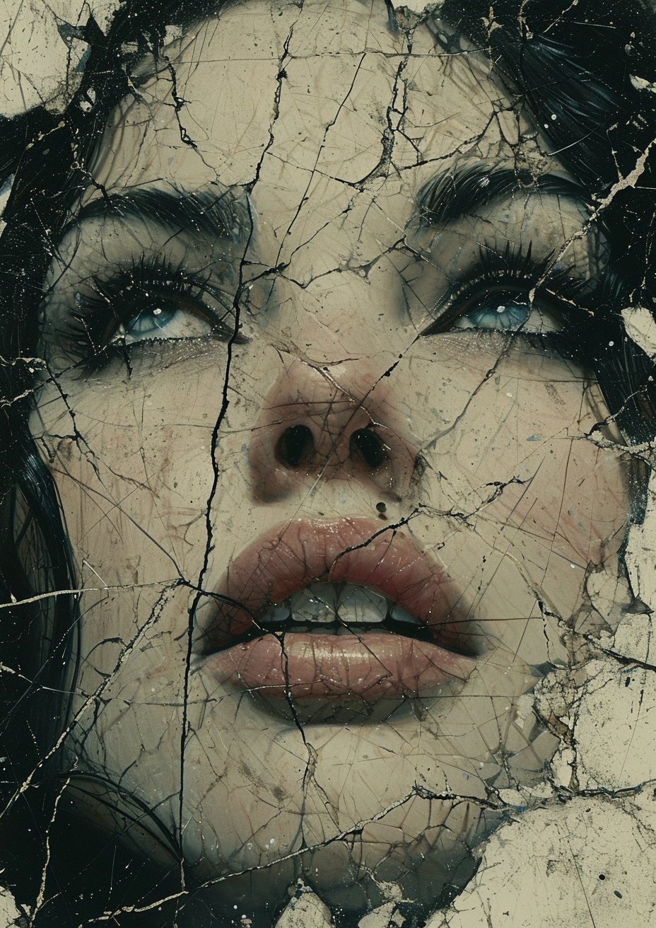 AI generated: Midjourney prompt: a portrait of a woman, in the style of jeremy mann... (Midjourney - Portraits)