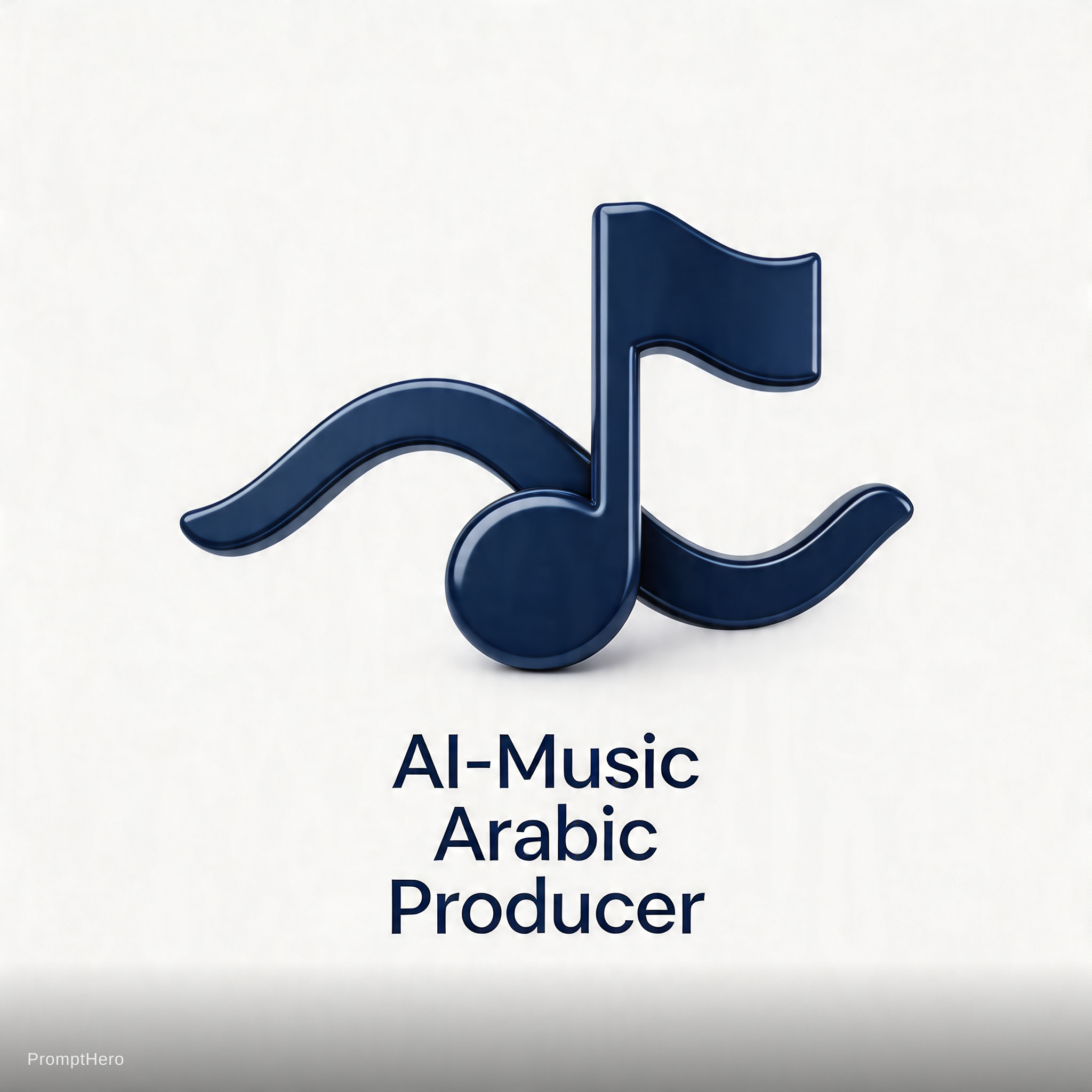 Seedream 5 prompt: A 3D logo image related to the music industry, wit... - Seedream 5