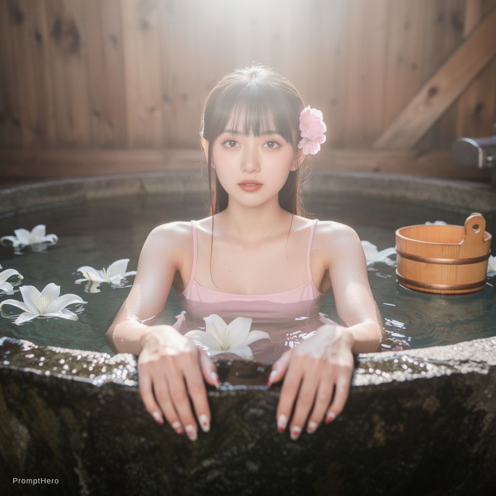 Hero prompt: A high-quality, photorealistic portrait of a beaut... - Hero