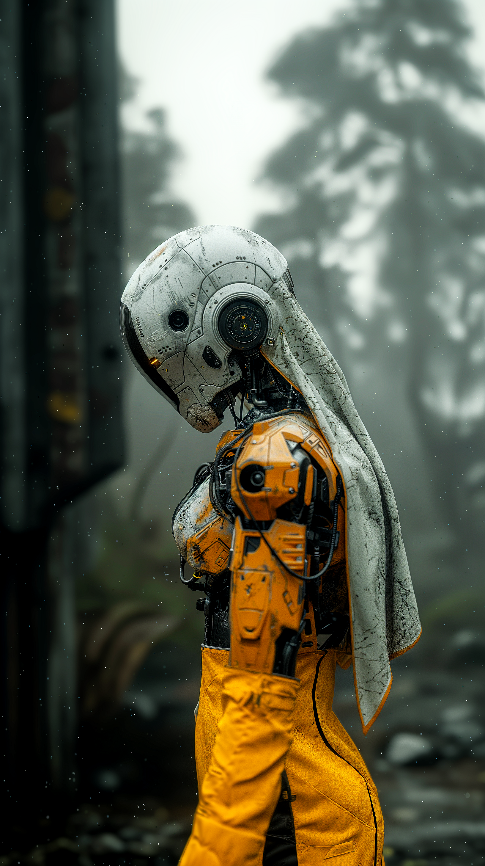 AI generated: Sci-Fi visual (Midjourney - Concept Art)
