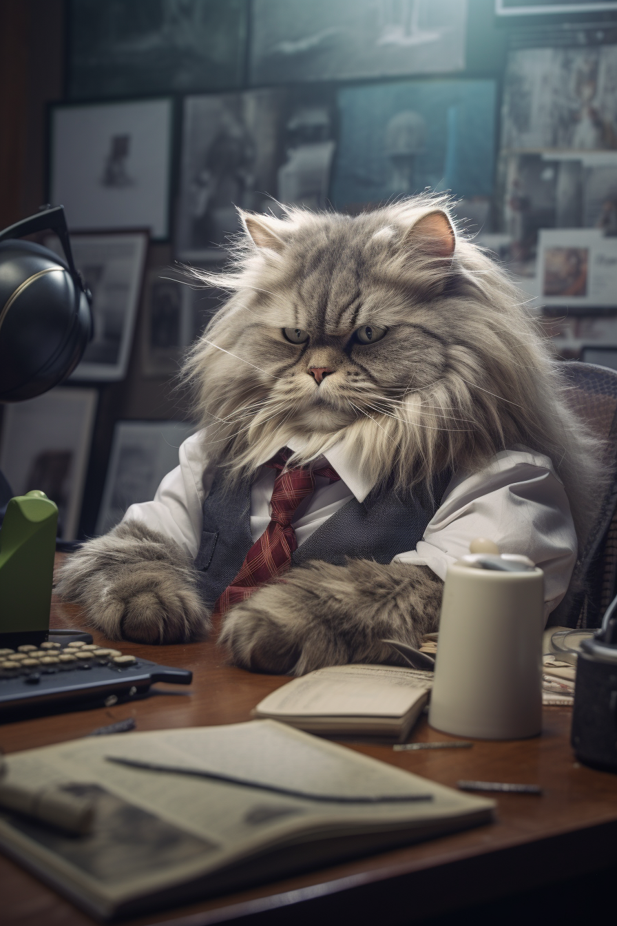 AI generated: You're not on my schedule, human (Midjourney - Photography)