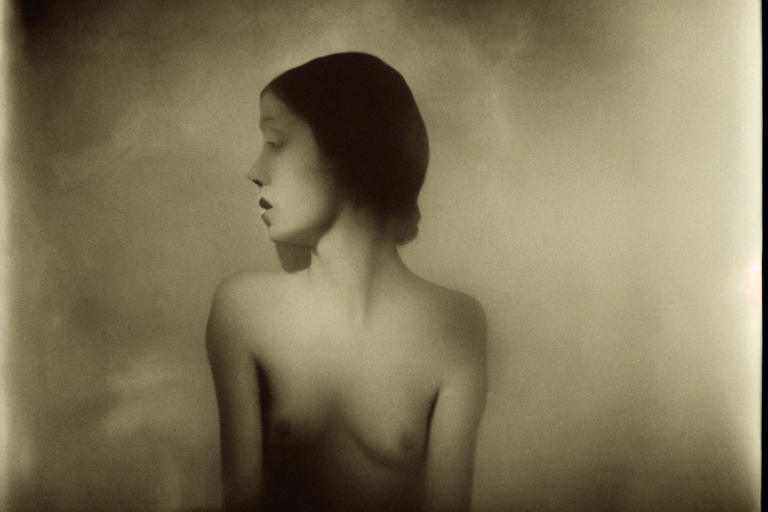 Stable Diffusion prompt: mysterious scene of a woman enra...