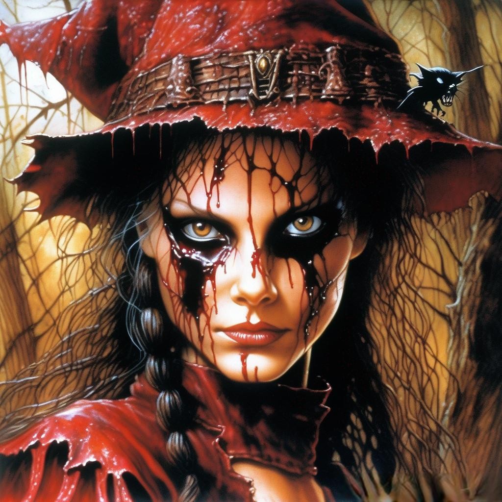 صورة مولدة بالذكاء الاصطناعي: "The Dark Witch's Curse" (نموذج Stable Diffusion - فن مفاهيمي)