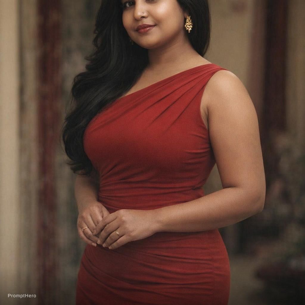 صورة مولدة بالذكاء الاصطناعي: Hero prompt: Hot lady with rounded features and long black hair... (نموذج Hero - فن مفاهيمي)