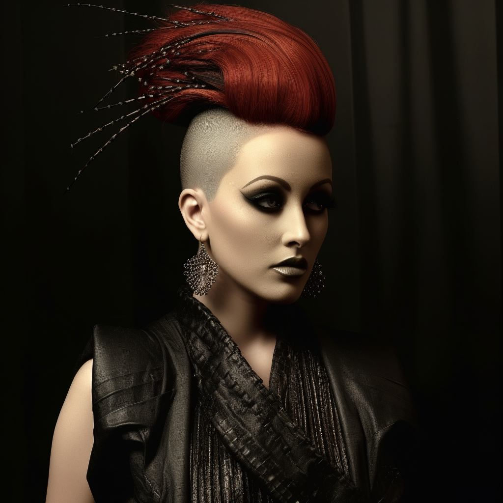 AI generated: Midjourney prompt: fashion 2123 (Midjourney - Fashion)
