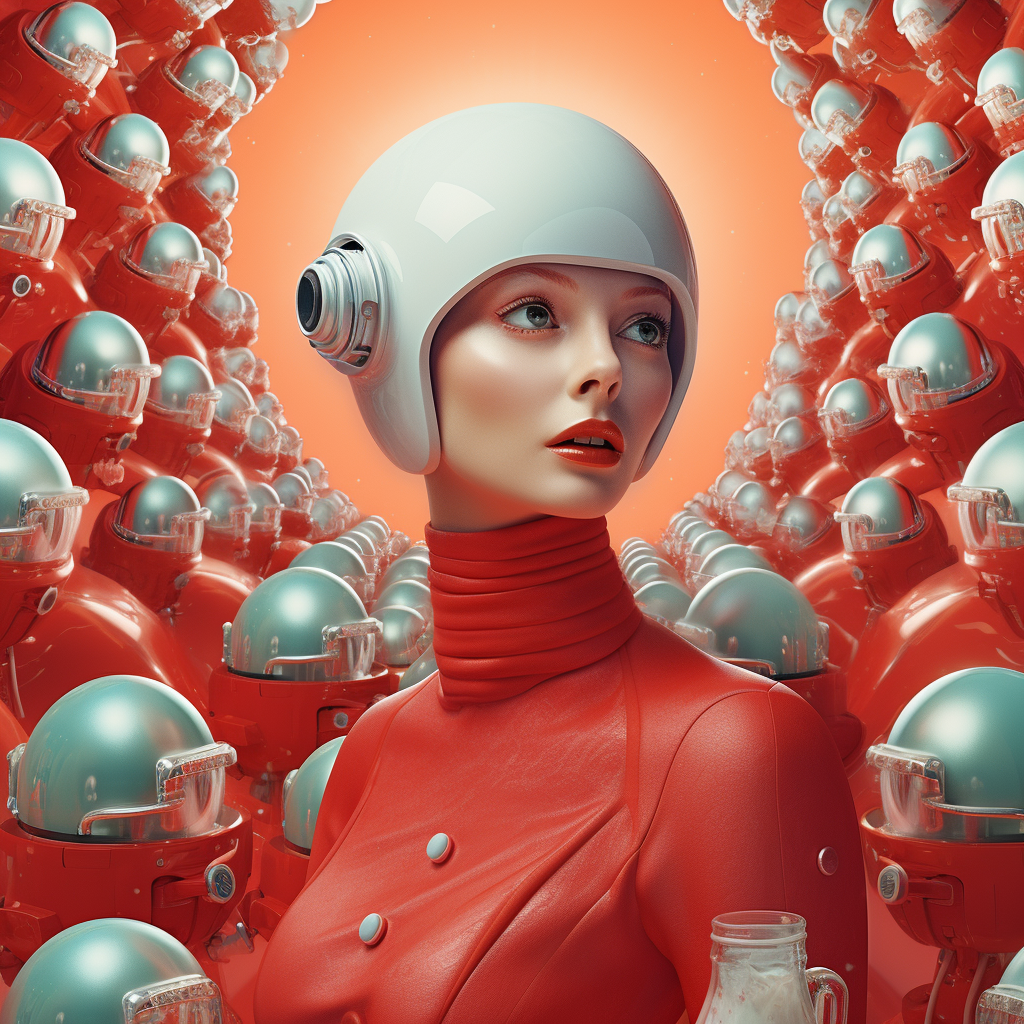AI generated: Midjourney prompt: soda ad, in the stlyle of futuristic brand (Midjourney - Concept Art)