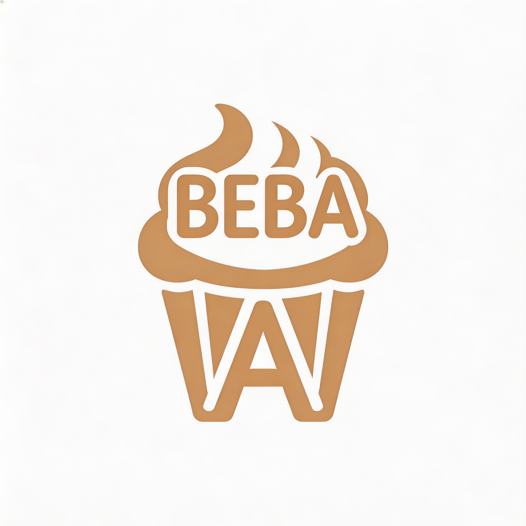 AI generated: Seedream 5 prompt: create professional logo for bakery called beba (Seedream 5 - Logos, Icons & Design)