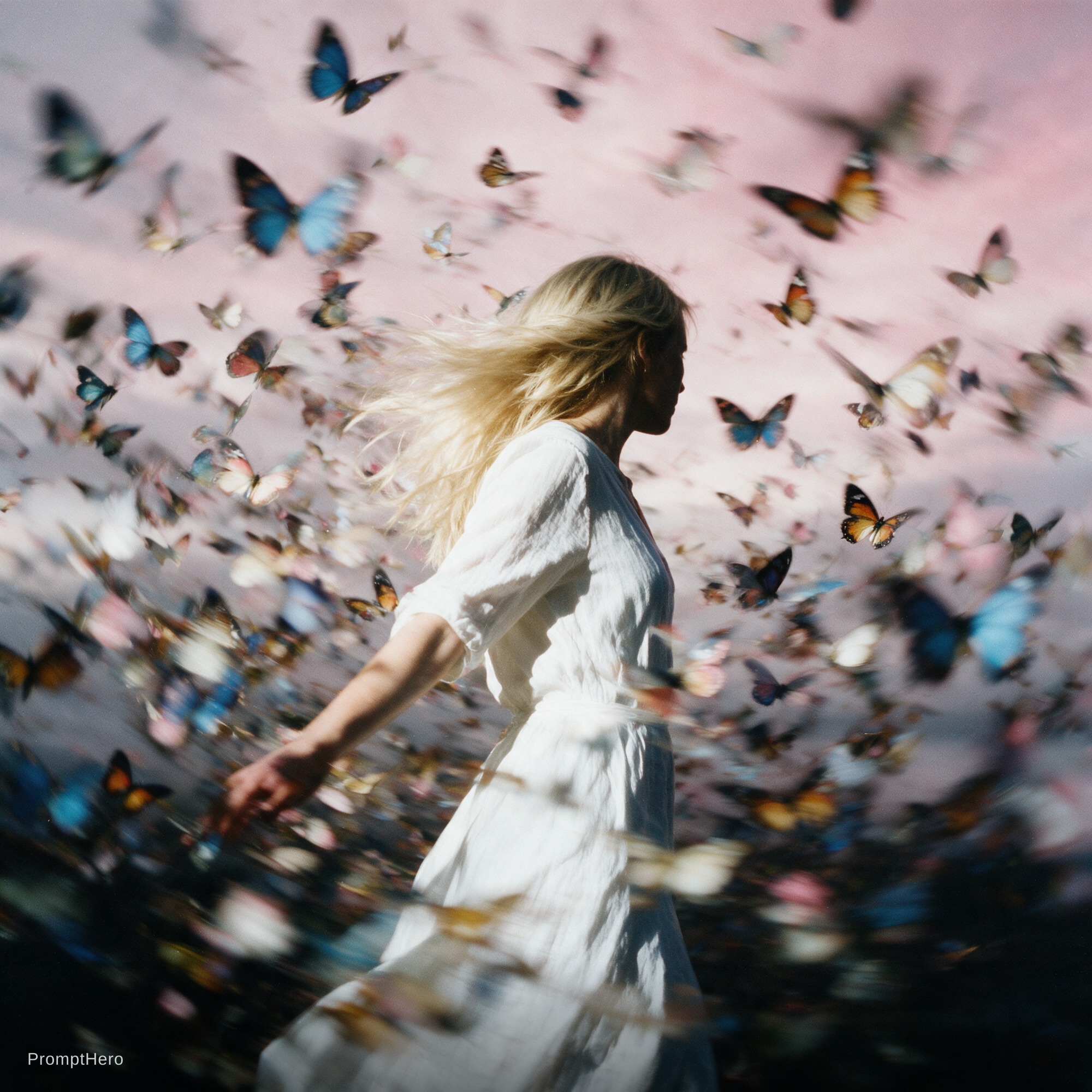 Seedream 5 prompt: High-contrast colorful saturated cinematic image o... - Seedream 5