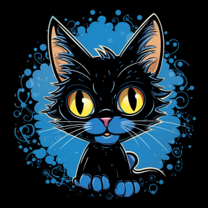 AI generated: Midjourney prompt: A vintage t-shirt design, String Art Style art for... (Midjourney - Portraits)